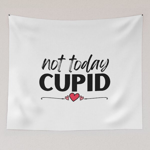 Item preview, Vintage Not Today Cupid cool Typography  designed and sold by X-Trends.