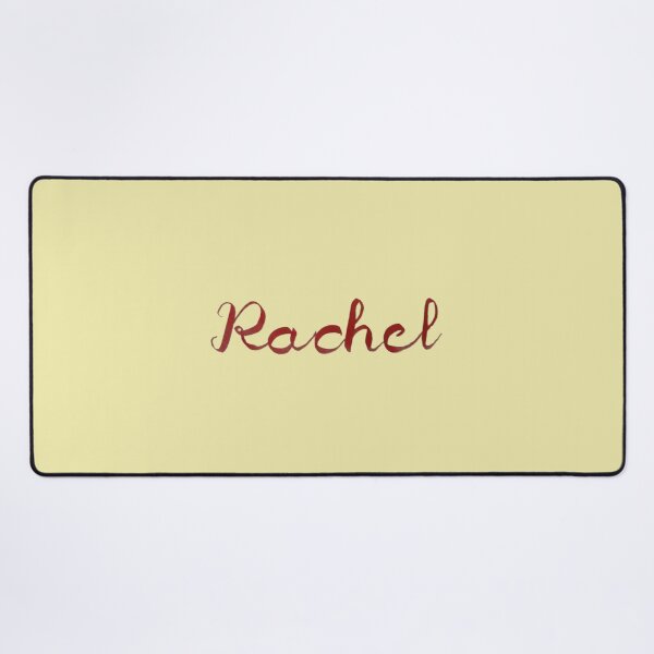 Item preview, Rachel hand lettered with red designed and sold by Melindrea.