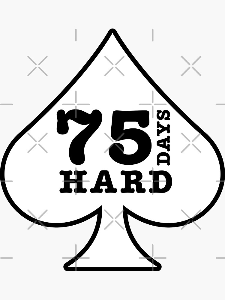 75-days-hard-challenge-completed-sticker-by-popodri-redbubble