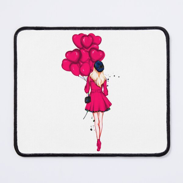 Item preview, girl in pink heels designed and sold by PMestore.