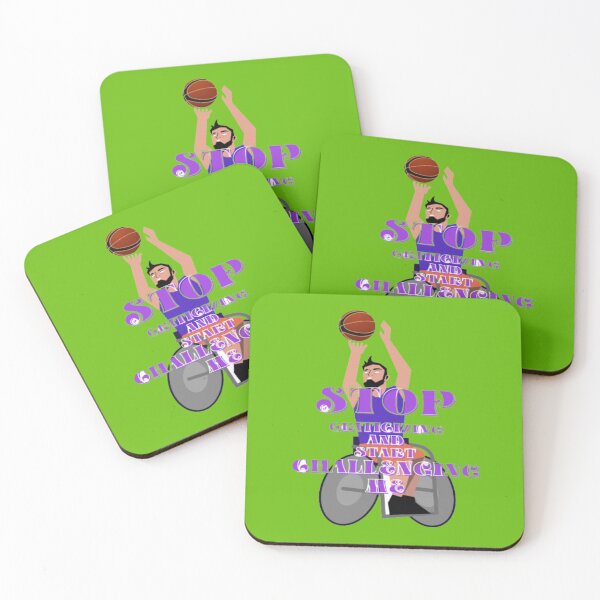 Item preview, stop criticizing and start challenging, basketball fans, basketball quotes, handicap sports designed and sold by Nicedeco.