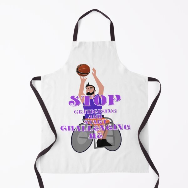 Item preview, stop criticizing and start challenging, basketball fans, basketball quotes, handicap sports designed and sold by Nicedeco.