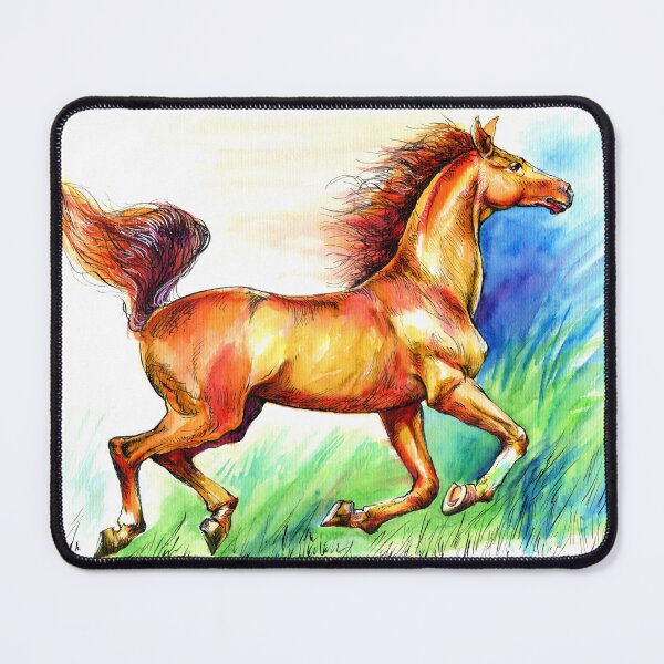 Item preview, Cheerful Orange Trakehner designed and sold by zlatokryletz.