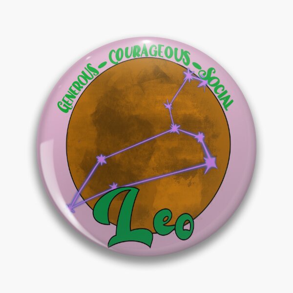 Item preview, Leo Circle emblem designed and sold by Luke Harthen.
