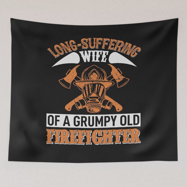 Item preview, Firefighter T-Shirt: Funny Firefighter's Wife designed and sold by Funny-Tees4U.