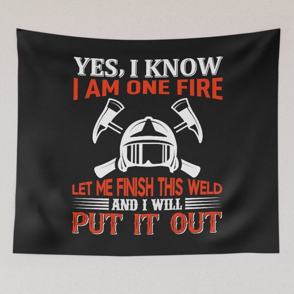 Item preview, Firefighter T-Shirt: Funny Firefighter/Welder Design designed and sold by Funny-Tees4U.