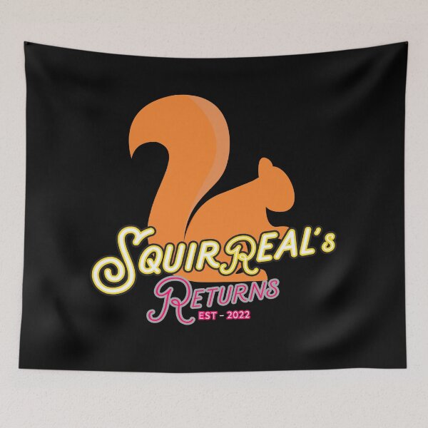 Item preview, Squirreal's Returns, Squirrel lovers, Animal lovers, Zoo lovers, funny squirrel designed and sold by Felishing Yupex.