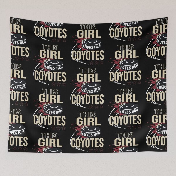 Item preview, Arizona Coyotes Fan - This Girl Loves Her Coyotes designed and sold by MoonsmileProd.