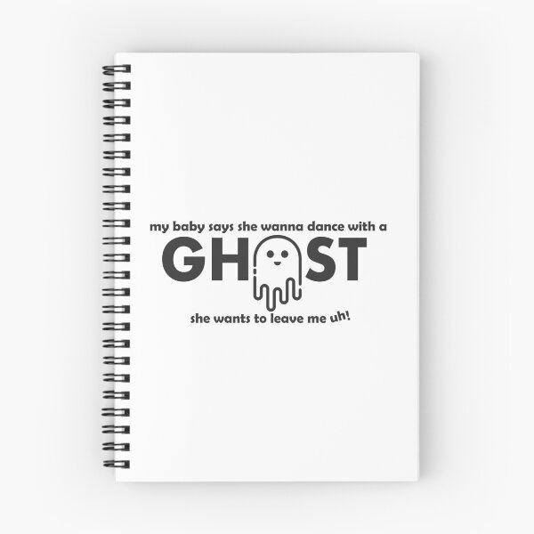 Item preview, my baby says she wanna dance with a ghost designed and sold by deeriijs.