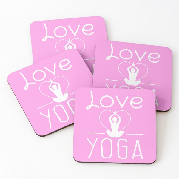 Item preview, Love Yoga Quote Inspirational Sayings Meditation Wellness Quote designed and sold by sillyquestions.