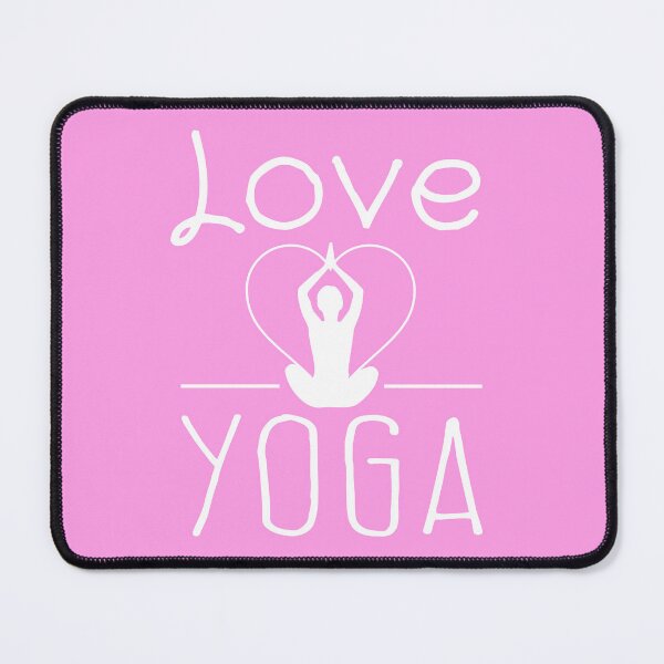 Item preview, Love Yoga Quote Inspirational Sayings Meditation Wellness Quote designed and sold by sillyquestions.