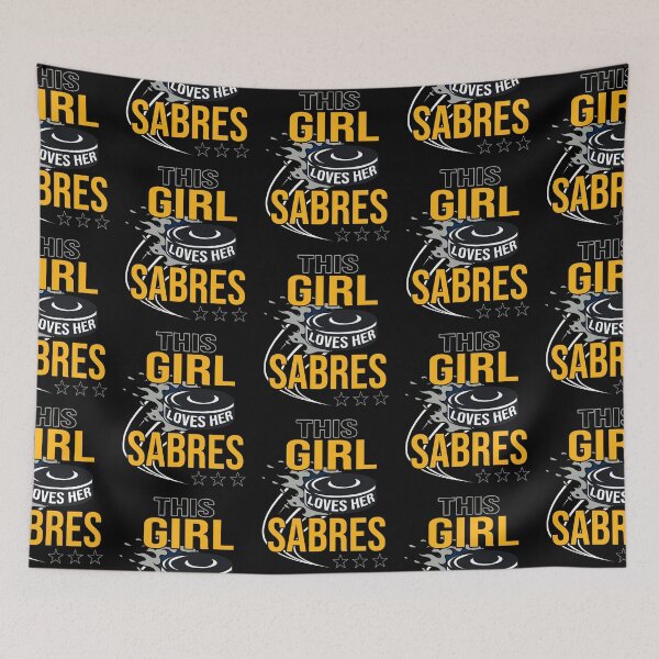Item preview, Buffalo Sabres Fan - This Girl Loves Her Sabres designed and sold by MoonsmileProd.