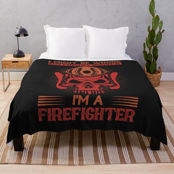 Item preview, Firefighter T-Shirt: Firefighters Are Never Wrong designed and sold by Funny-Tees4U.