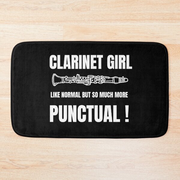 Item preview, Clarinet Girl Like A Normal Girl But So Much More Punctual For Clarinet Players And Music Lovers - Clarinet girl designed and sold by Funwithmusic.