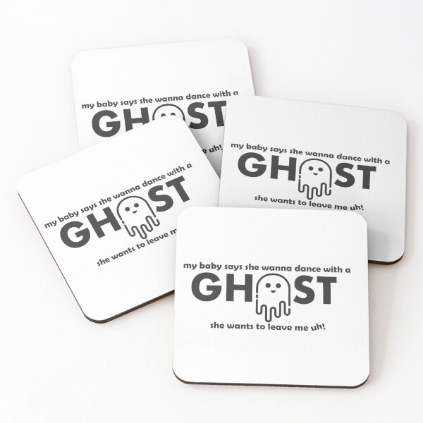 Item preview, my baby says she wanna dance with a ghost designed and sold by deeriijs.
