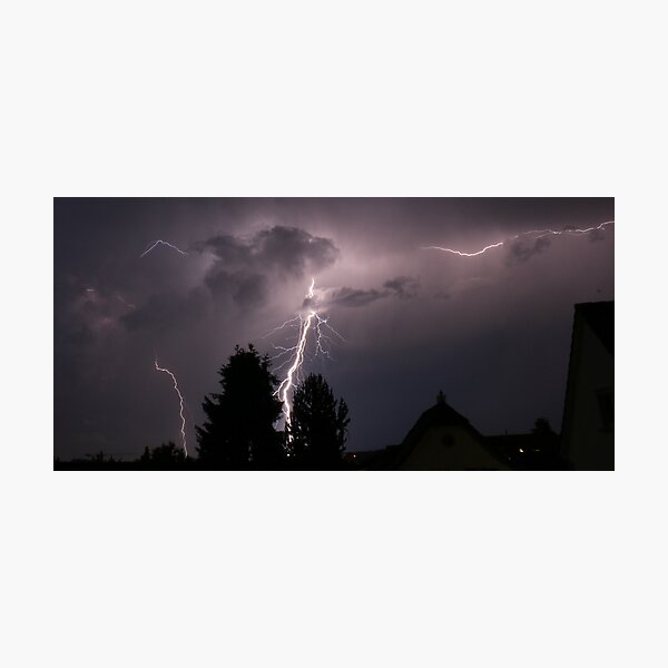 Lightning Photographic Print