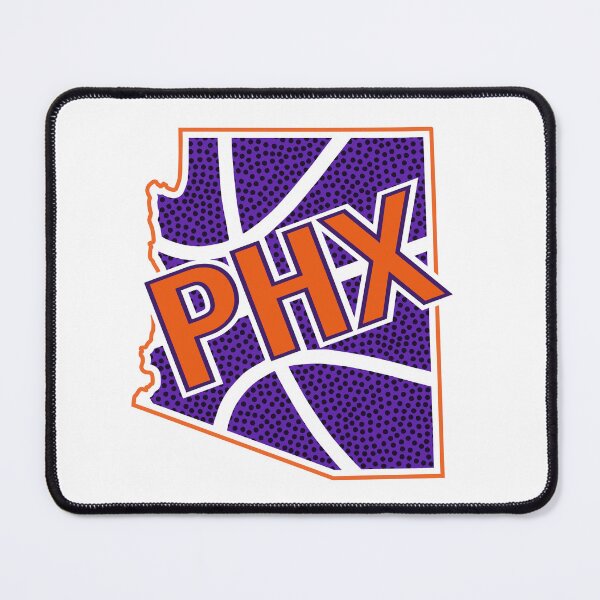 Item preview, Retro Phoenix Basketball PHX Outline designed and sold by pixeljamz.