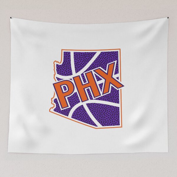 Artikelvorschau, Retro Phoenix Basketball PHX Gliederung entworfen und verkauft von pixeljamz.
