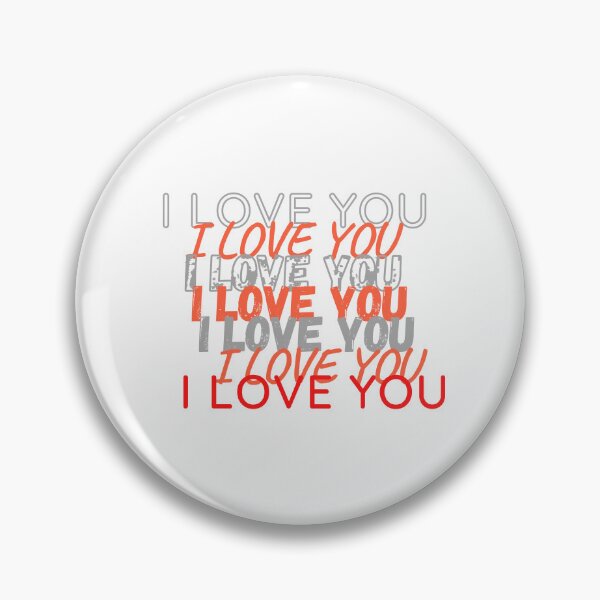 Item preview, I LOVE YOU - multi-chrome , Valentine design4 designed and sold by TIPJ.