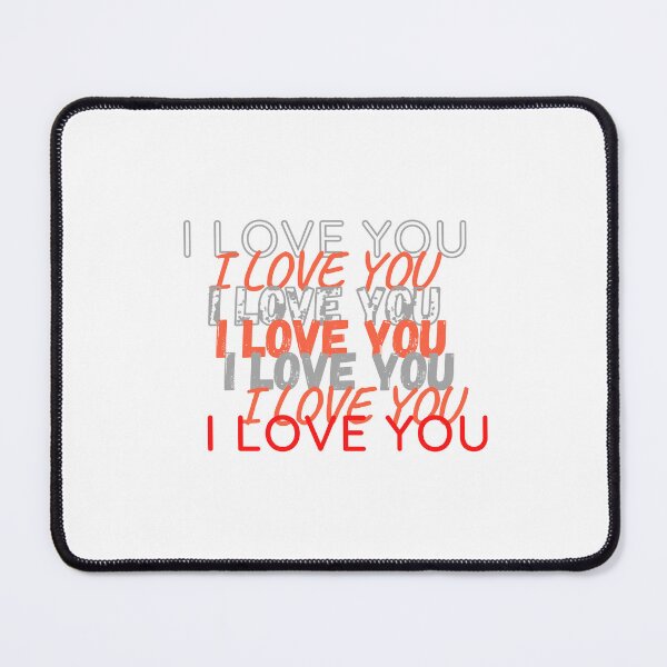 Item preview, I LOVE YOU - multi-chrome , Valentine design4 designed and sold by TIPJ.