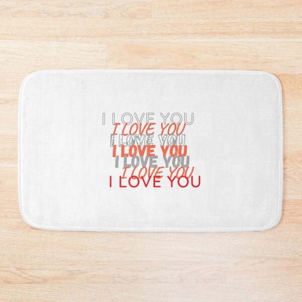 Item preview, I LOVE YOU - multi-chrome , Valentine design4 designed and sold by TIPJ.