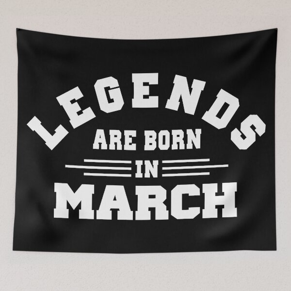 Item preview, Copy of Legends are born in march designed and sold by BandiRock.
