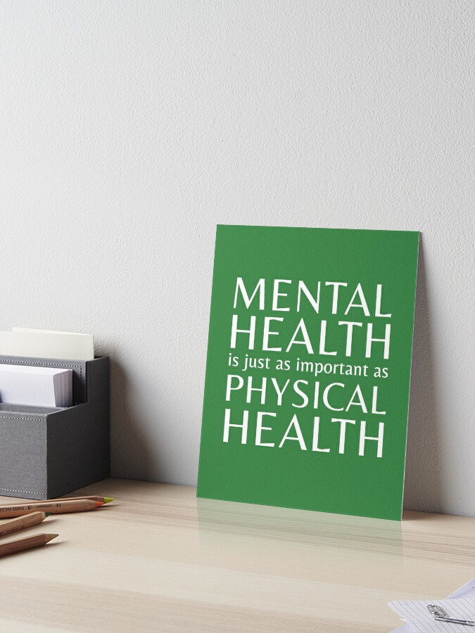 Mental Health Wall Art for Sale