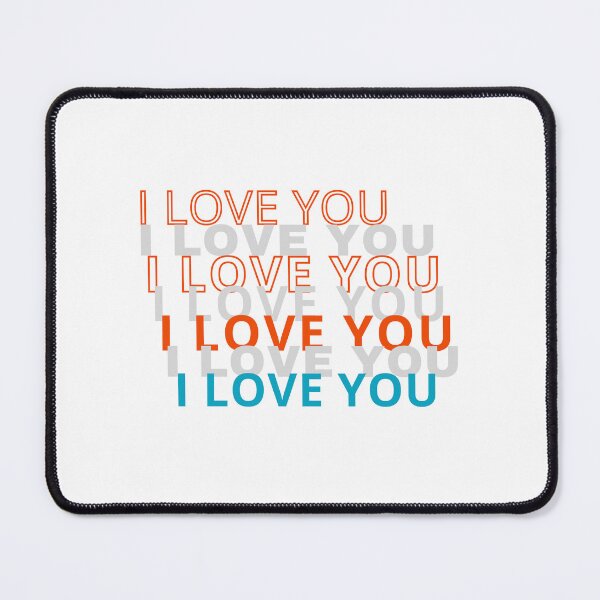 Item preview, I LOVE YOU - multi-chrome , Valentine design5 designed and sold by TIPJ.