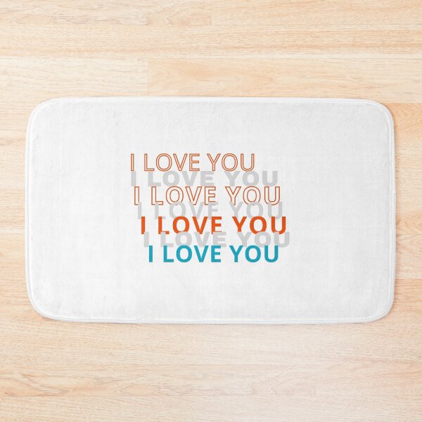 Item preview, I LOVE YOU - multi-chrome , Valentine design5 designed and sold by TIPJ.
