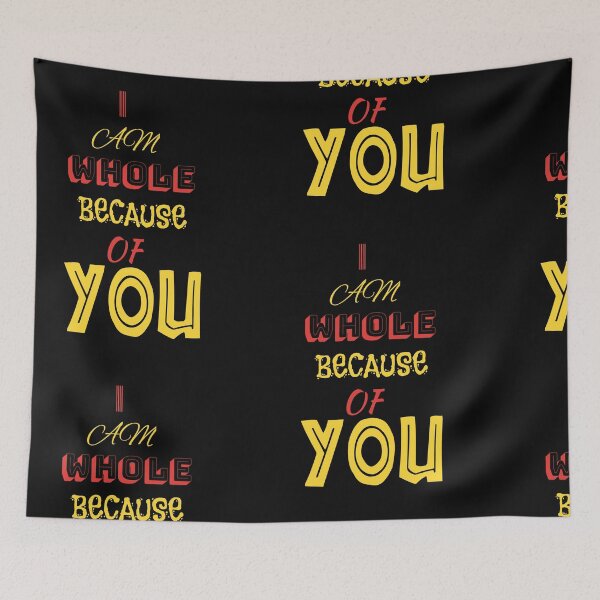 Item preview, I Am Whole Because Of You - Valentine Stickers designed and sold by WowAllinOne.
