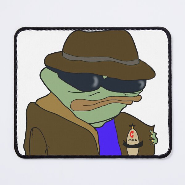 Item preview, Drug Dealer Pepe with Copium designed and sold by TheMemesLord.