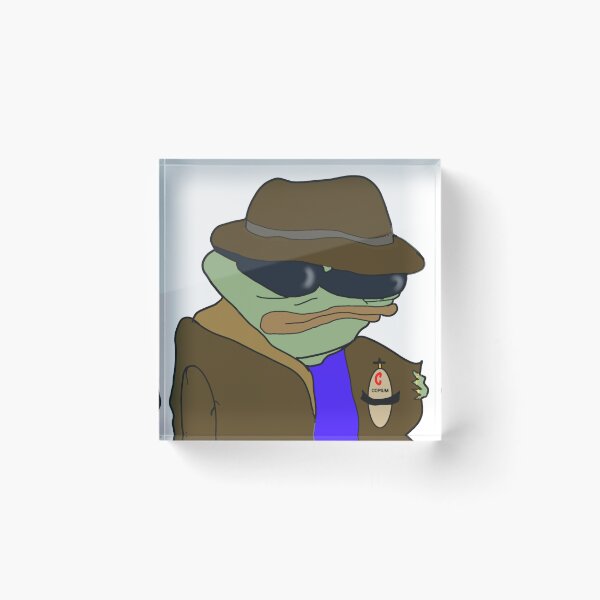 Item preview, Drug Dealer Pepe with Copium designed and sold by TheMemesLord.
