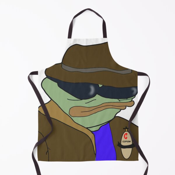 Item preview, Drug Dealer Pepe with Copium designed and sold by TheMemesLord.