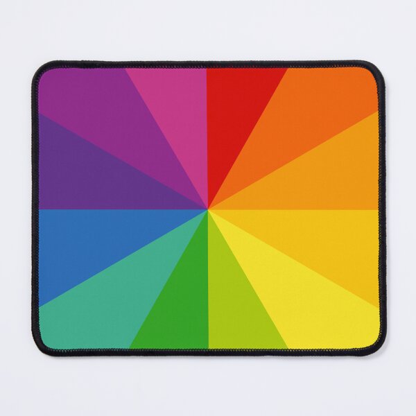 Item preview, Minimal Rainbow Color Blocks designed and sold by Happy Puppy Print On Demand.