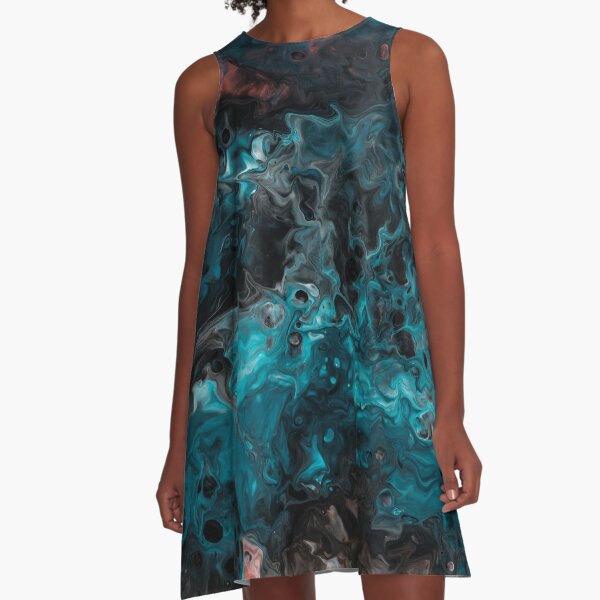 Butterfly butterflies fly red blue color mix Illustration creative color graphic geometric geometric texture Abstract colorful art texture nature natural creative 2022 new design men women A-Line Dress