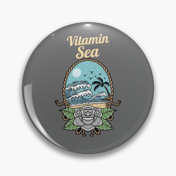 Item preview, Vitamin Sea - Open Water / Wild Swimming - Wild Swimming Tees designed and sold by WildSwimming.