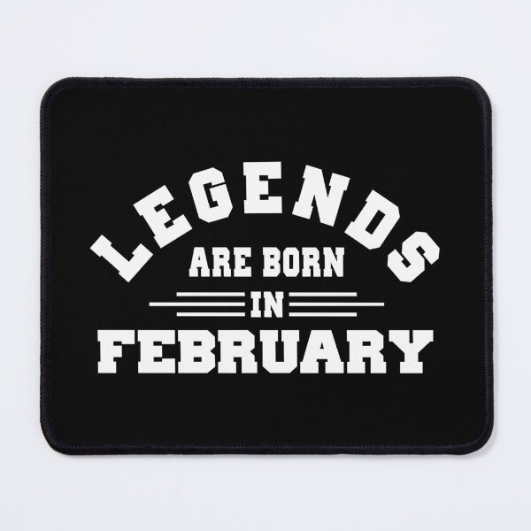 Item preview, Copy of Legends are born in february designed and sold by BandiRock.