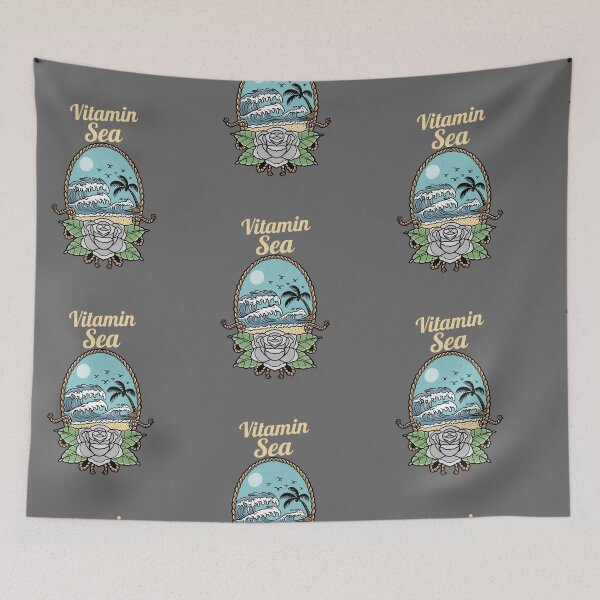 Item preview, Vitamin Sea - Open Water / Wild Swimming - Wild Swimming Tees designed and sold by WildSwimming.