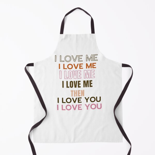 Item preview, I LOVE ME then I LOVE YOU - multi-chrome , Valentine design designed and sold by TIPJ.