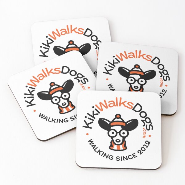 Item preview, Kiki Walks Dogs - Walking Since 2012 designed and sold by Juju Joy.