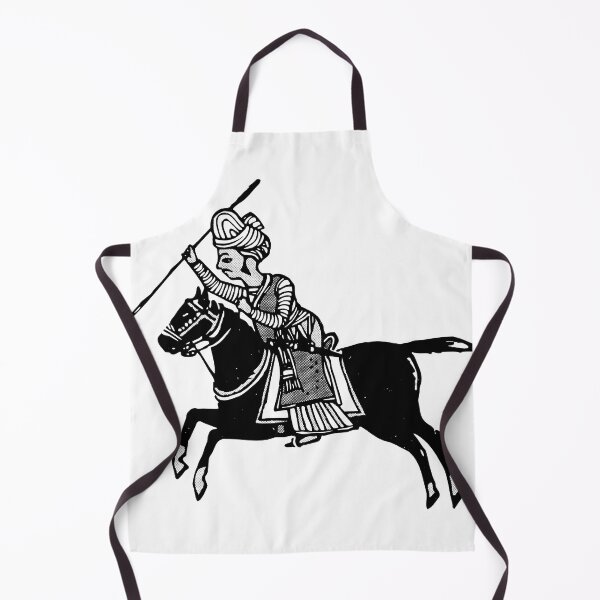 Item preview, Knight in a battle silhouette with a spear designed and sold by Pakistaniart.