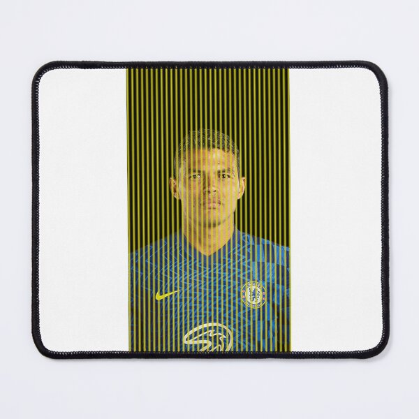Item preview, Thiago Silva yellow line light designed and sold by Beautifutebol.