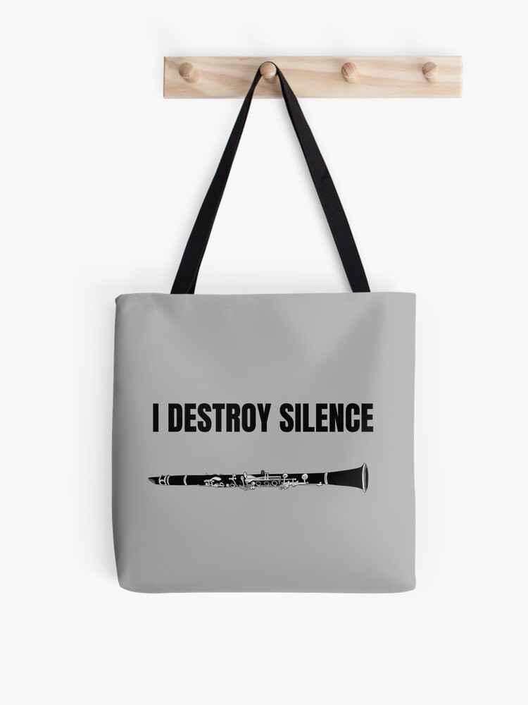 I Destroy Silence Funny Trumpet Player T-Shirt