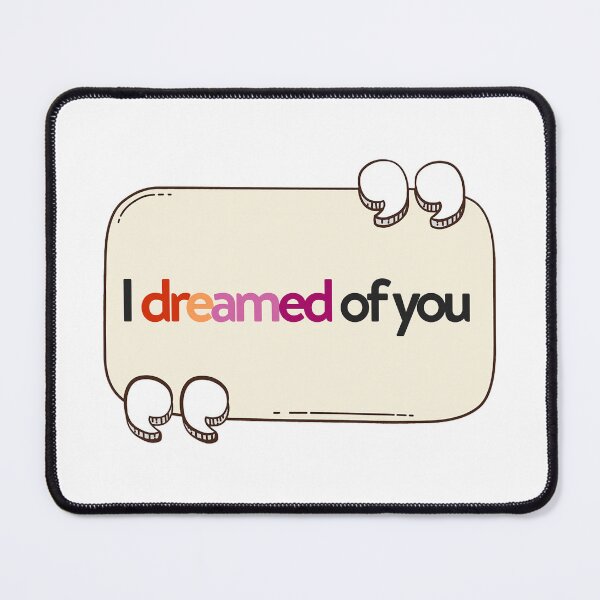 Item preview, I dreamed of you text box designed and sold by The Rule of Sappho.
