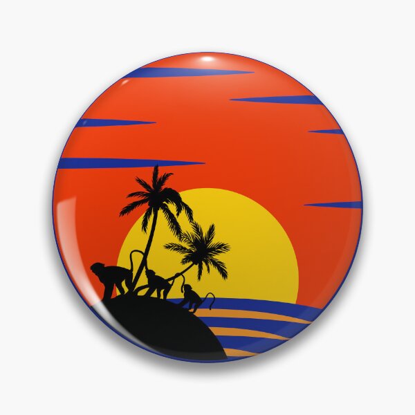 Item preview, Monkey Island Sunset designed and sold by SparkyMae.