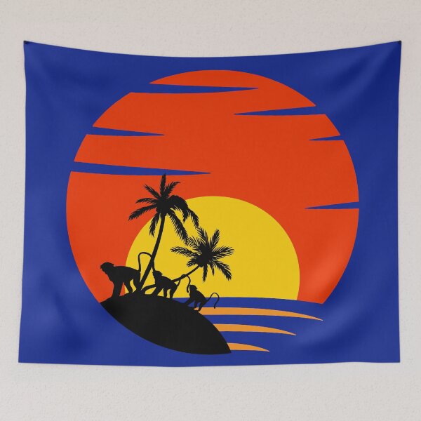 Item preview, Monkey Island Sunset designed and sold by SparkyMae.