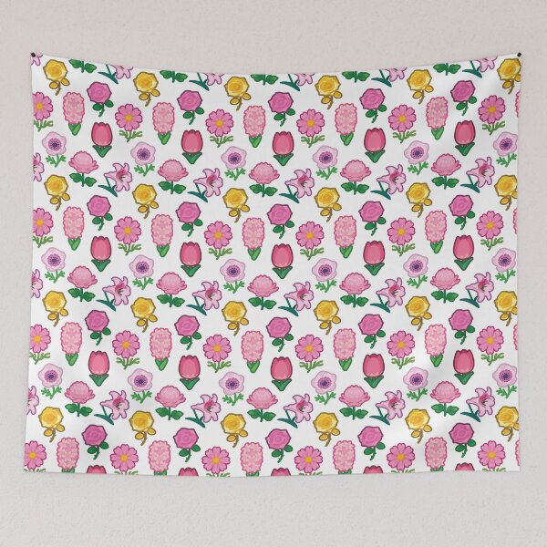 Item preview, Pink Flower Power designed and sold by Gatto Viola Designs by Alessandra Ragusa.