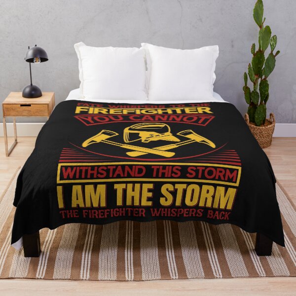 Item preview, Firefighter T-Shirt: I Am The Storm designed and sold by Funny-Tees4U.