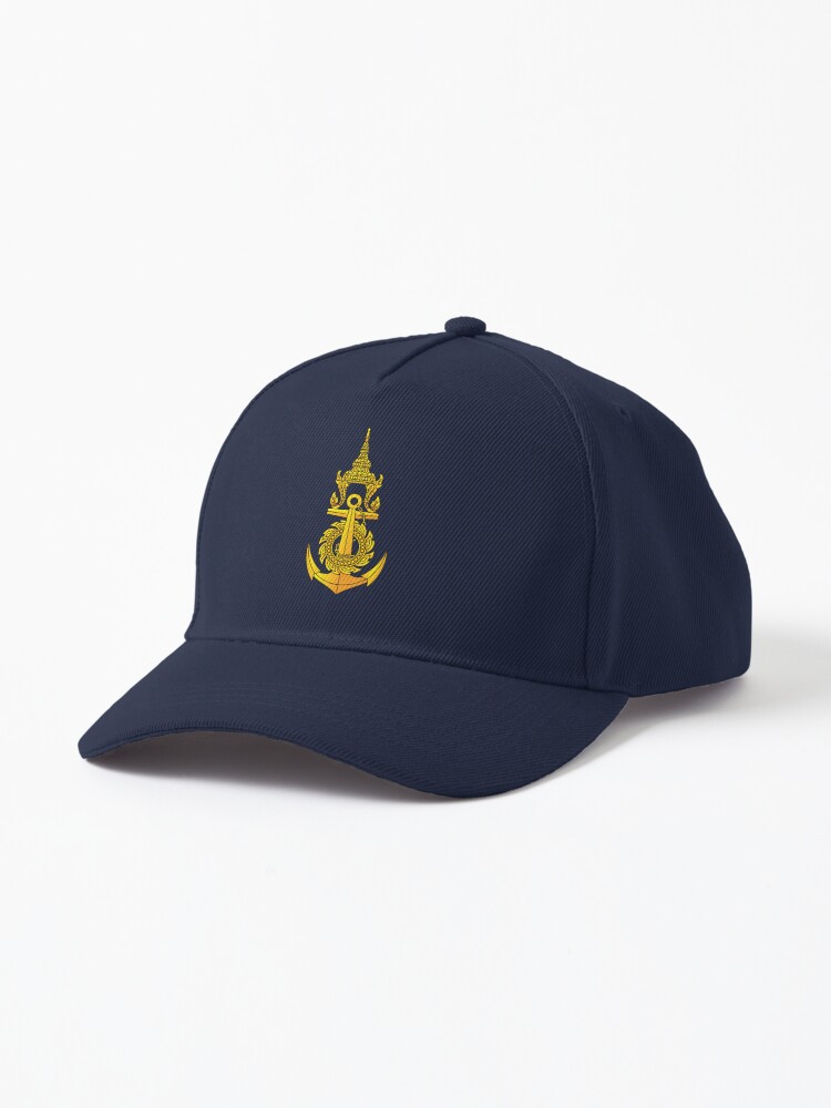Royal Thai Navy - กองทัพเรือไทย Cap for Sale by wordwidesymbols