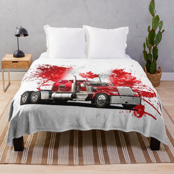 Artikelvorschau, Kanadischer roter LKW Kanada-LKW-Spritzfarbe entworfen und verkauft von Jolly-Yosei.